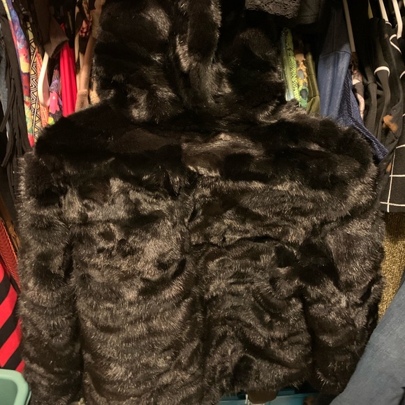 Women’s 100% Mink Fur Bomber Jacket Coat - Small - Picture 6 of 8